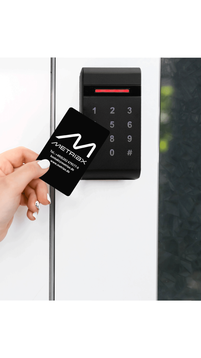 Metriax MDE 960 RFID Leser-analog Quio QDE 960-RFID Zutrittskontrolle-Kundenkarte-Freischaltung
