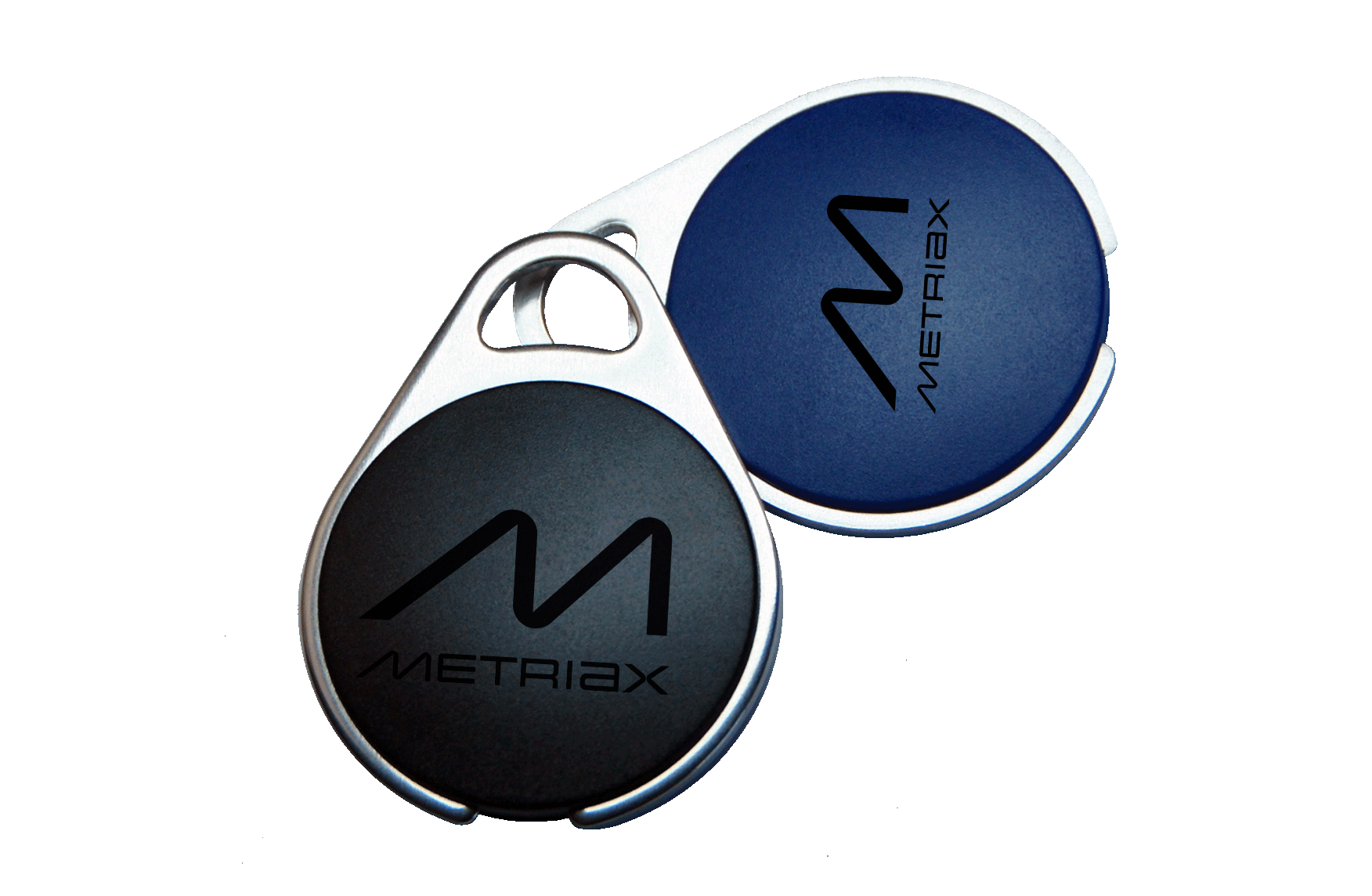 Metriax-RFID-NFC-Keyfobs-Metall-Schlüsselanhänger-125 KHz- 13,56 MHz