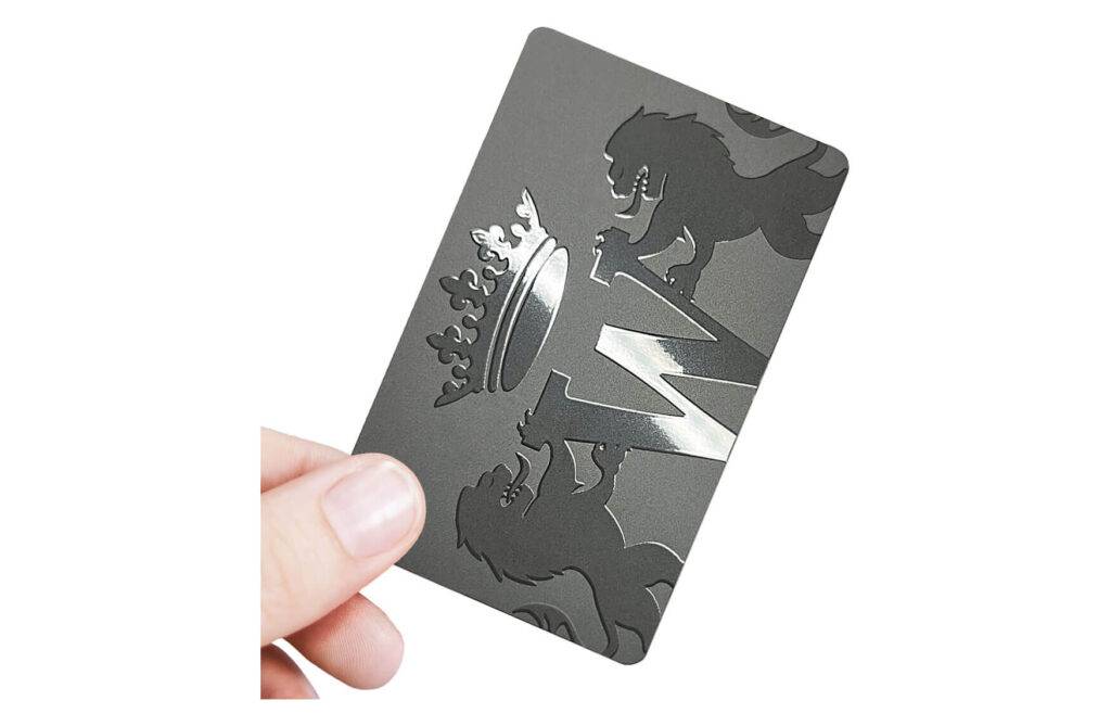 RFID-Karte-NFC-Kundenkarte-Mitgliedskarte-Kontaktlos-Mifare-Desfire-Spotlack-Classic-Ultralight-NTAG213-NTAG215-Chiptyp-bedrucken-Logodruck-Metriax