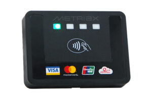 Metriax-Payment-Bezahlterminal-RFID-Lesegerät-NFC-Leser-POS-Terminal-Mastercard-VISA-Bezahlfunktion-Kartenleser-mobile Payment