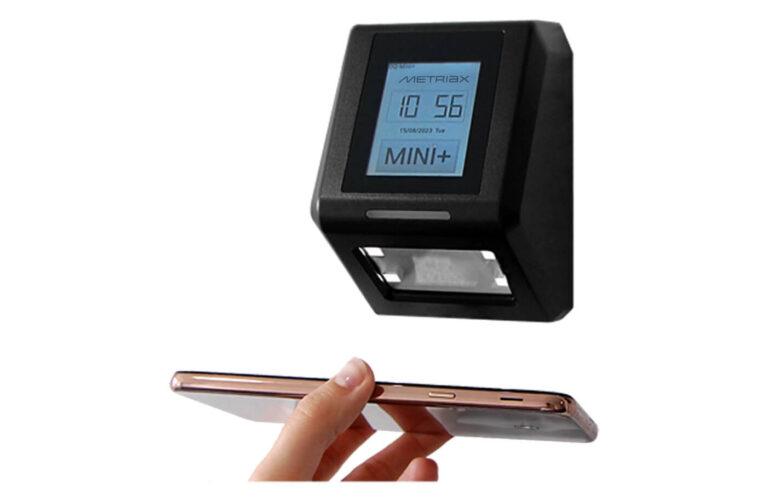 Metriax-MDQ-Mini-Plus-LCD-Touchscreen-RFID-Reader-NFC-Leser-Barcode-QR-Code-Smartphone-Mifare-Desfire